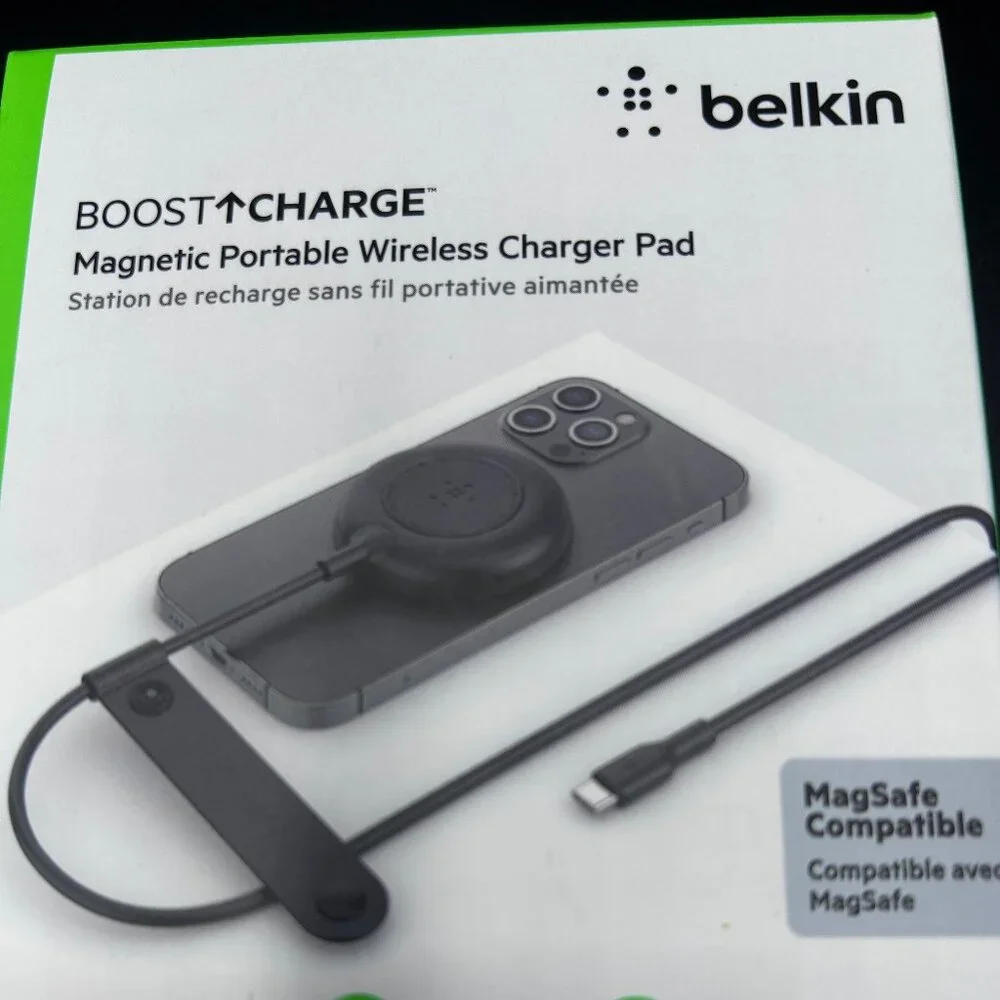 Belkin Boost Charge Magnetic Portable Wireless Charger Pad iPhone 12